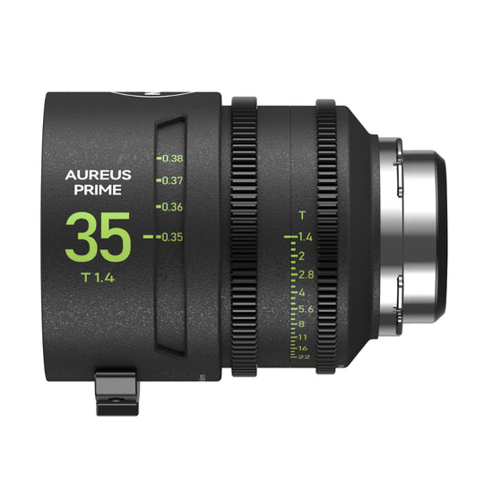 NiSi Aureus Prime Full Frame T1.4 Cinema Lens Kit – 18mm, 24mm, 35mm, 50mm, 85mm + Hard Case (PL Mount)