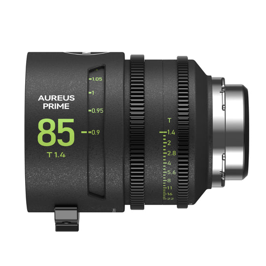 NiSi Aureus Prime Full Frame T1.4 Cinema Lens Kit – 18mm, 24mm, 35mm, 50mm, 85mm + Hard Case (PL Mount)