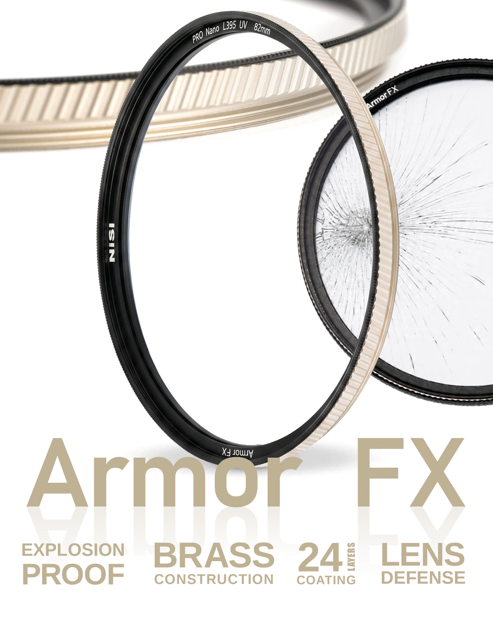 NiSi Armor Fx Brass UV Filter