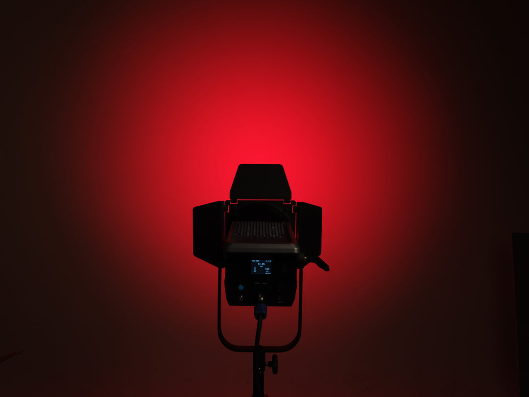 Nanlite Barndoor with Grid for RF45 Bowens Mount Reflector