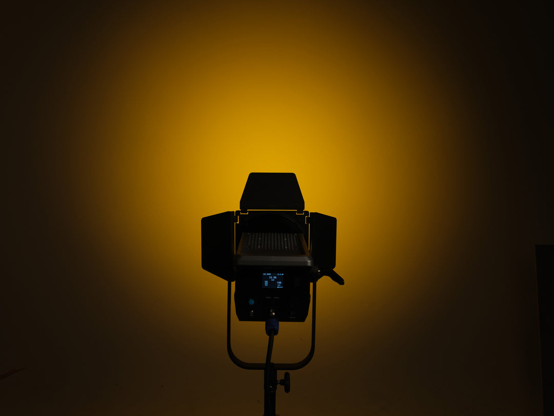 Nanlite Barndoor with Grid for RF45 Bowens Mount Reflector
