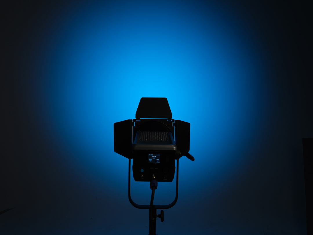 Nanlite Barndoor with Grid for RF45 Bowens Mount Reflector