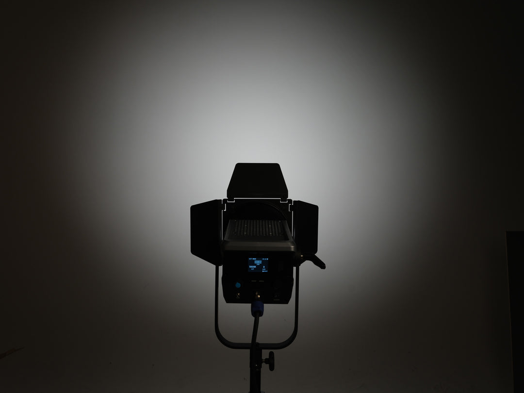 Nanlite Barndoor with Grid for RF45 Bowens Mount Reflector