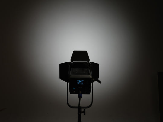 Nanlite Barndoor with Grid for RF45 Bowens Mount Reflector