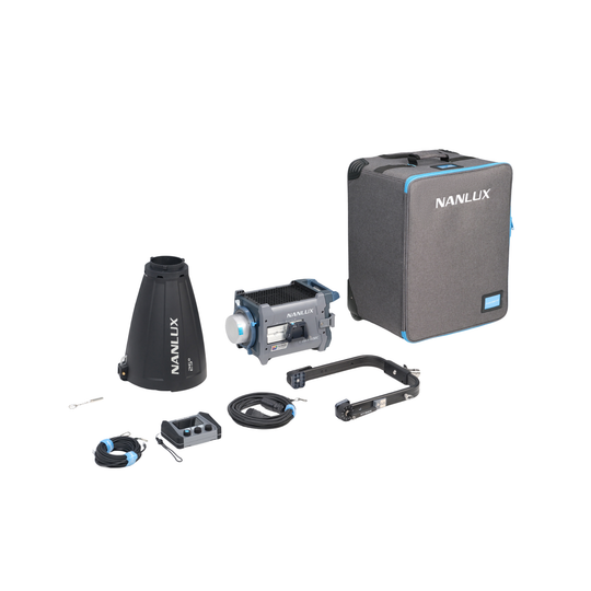 Nanlux Evoke 600C KIT – Full-Colour LED Spot Light with Trolley Case