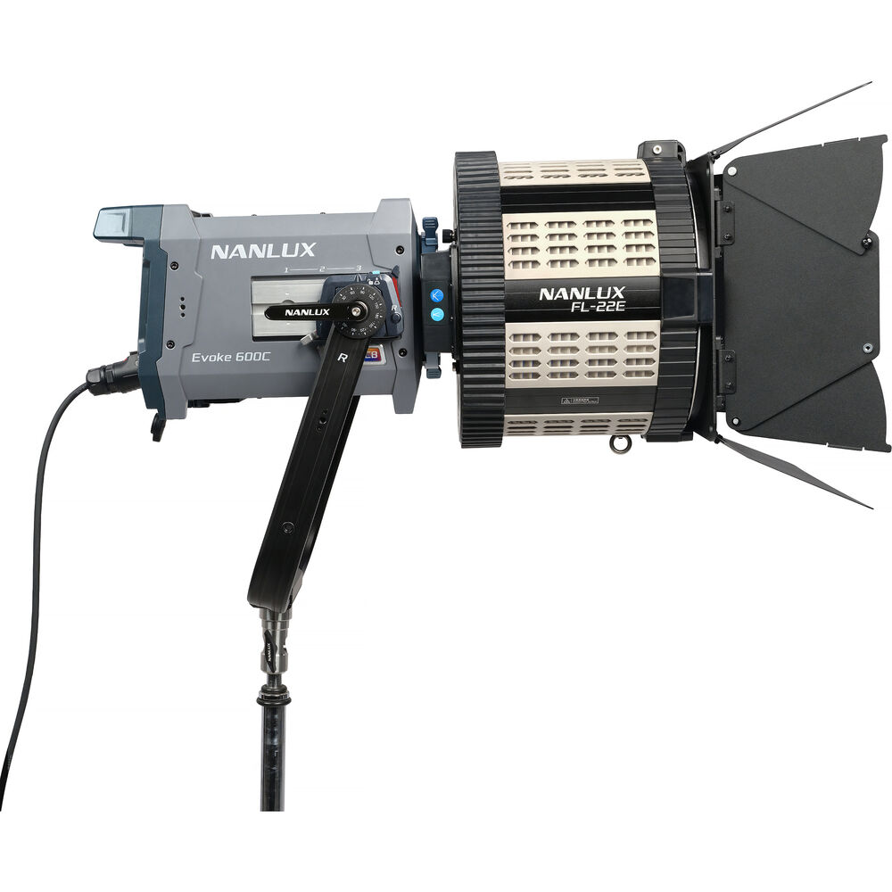 Nanlux FL-22E Motorised Fresnel Lens 15°-50° (BE/Bowens Mount)