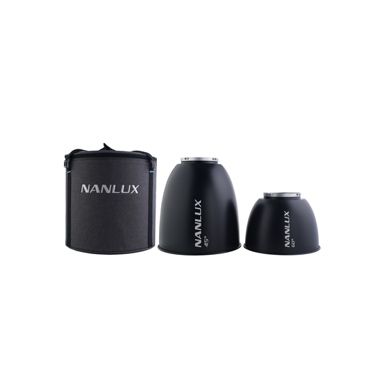 Nanlux NL Mount 45° &amp; 60° Reflector Kit for Evoke 2400B/5000B