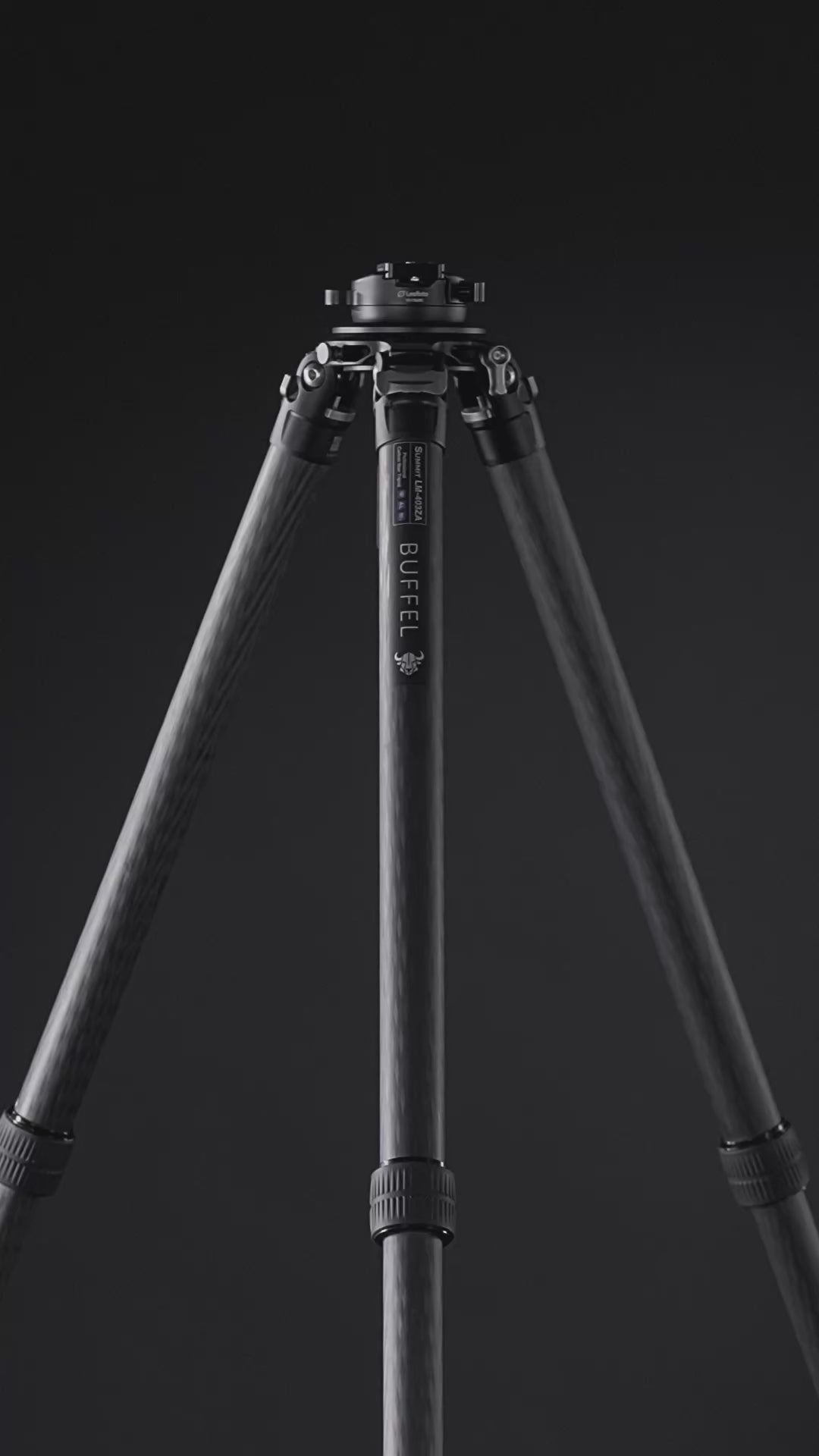 Leofoto Buffel LM-403C Carbon Fiber Rifle Sports Tripod Kit