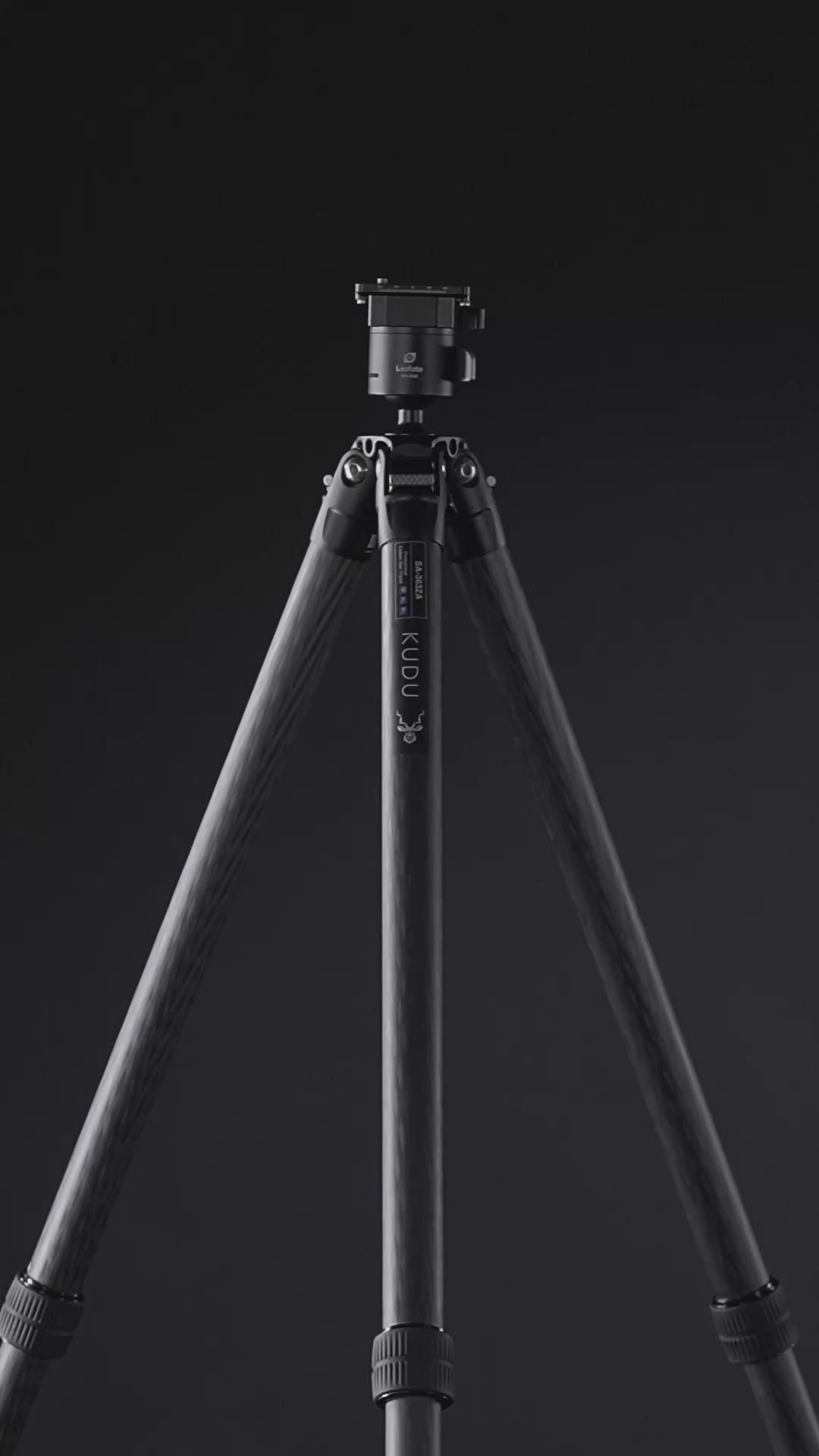Leofoto Kudu + MA-40X Carbon Fiber Rifle Sports Tripod Kit