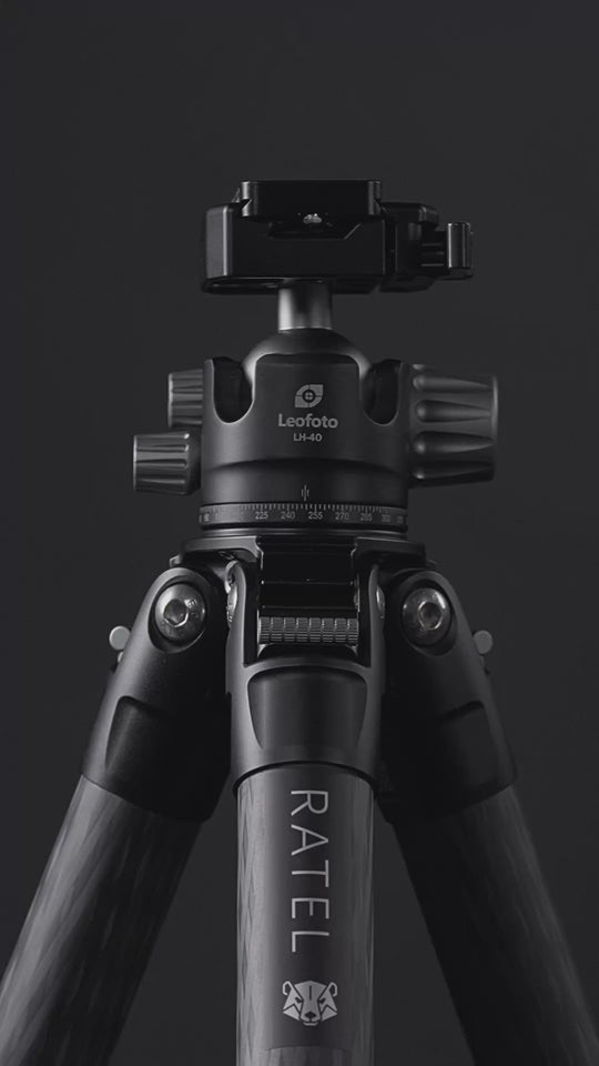 Leofoto Ratel Carbon Fiber Rifle Sports Tripod Kit