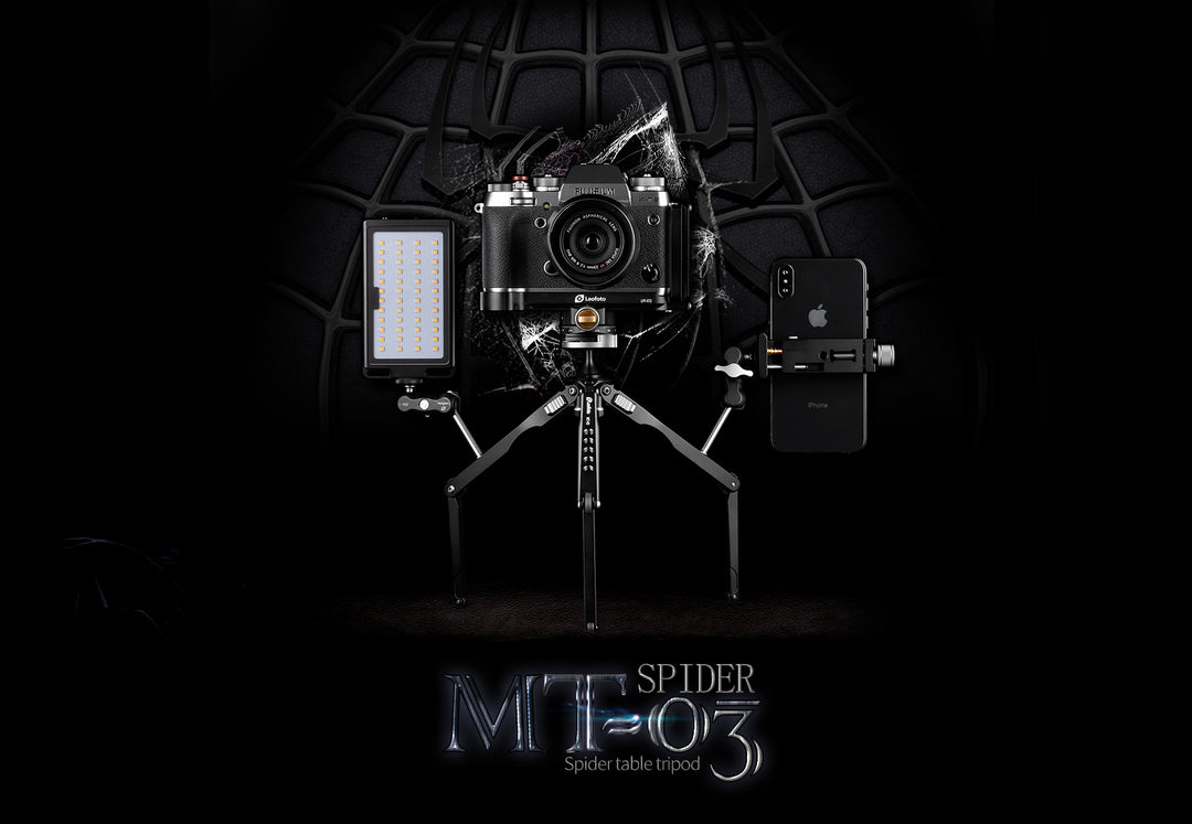 Leofoto MT-03 and LH-25 Mini Tripod Kit