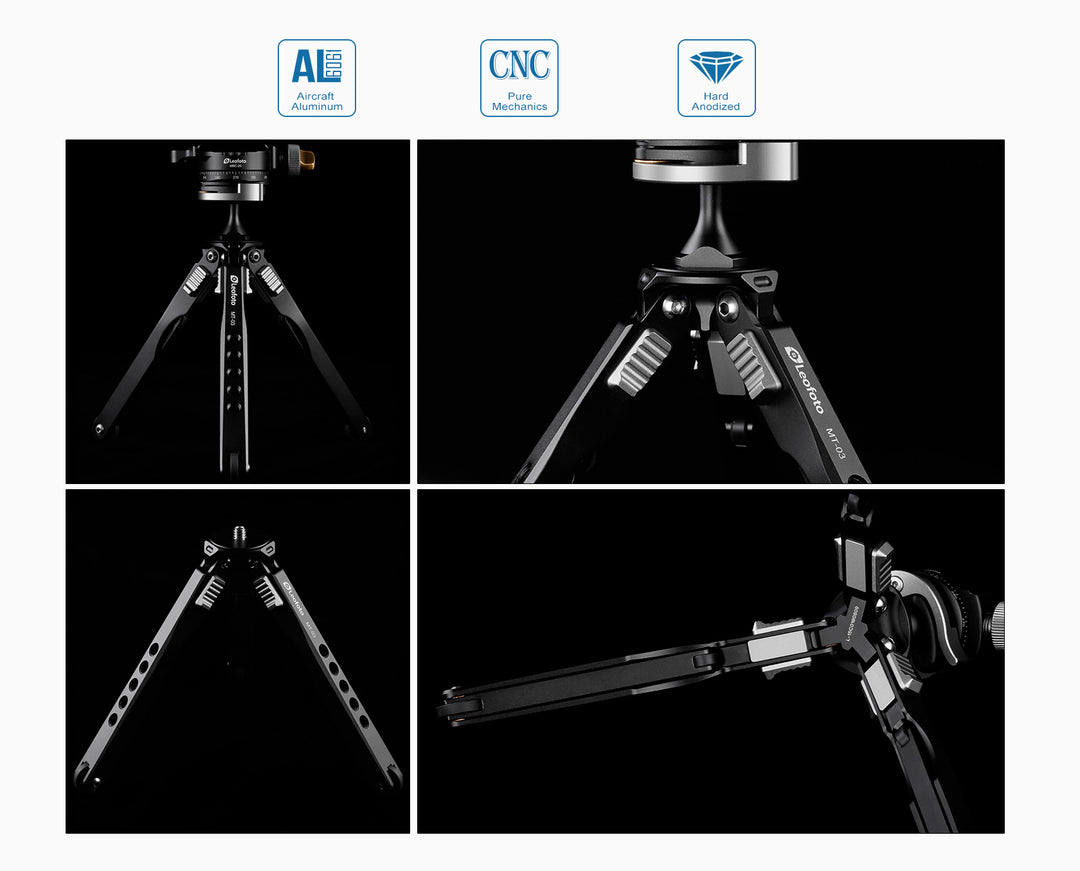 Leofoto MT-03 and LH-25 Mini Tripod Kit