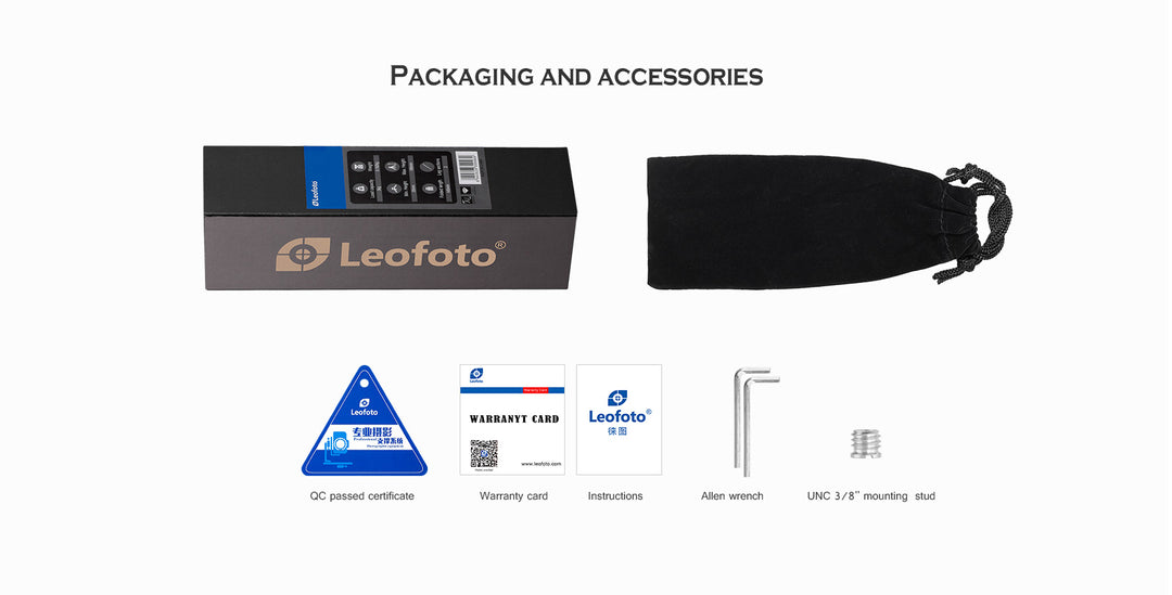 Leofoto MT-03 and LH-25 Mini Tripod Kit