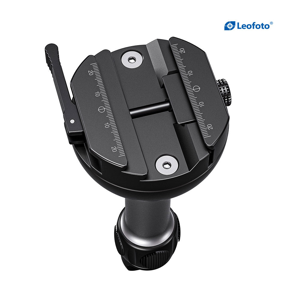 Leofoto YB-75LR Dual Format Arca Picatinny Leveling Base