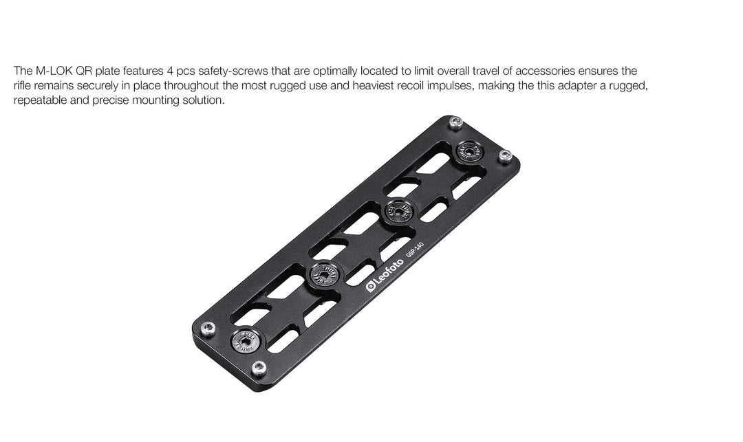 Leofoto GSP M-Lok Arca Quick Release Rails