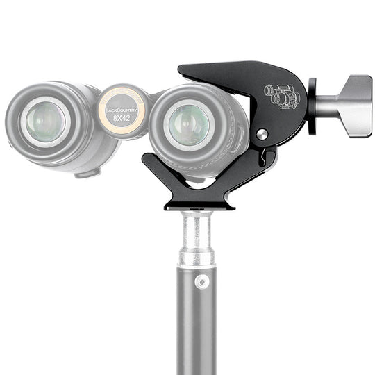 Leofoto BC-02 Universal Binocular Clamp Holder with Arca-Swiss Foot-