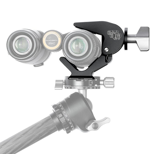 Leofoto BC-02 Universal Binocular Clamp Holder with Arca-Swiss Foot-