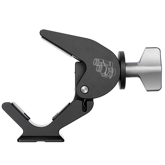 Leofoto BC-02 Universal Binocular Clamp Holder with Arca-Swiss Foot-