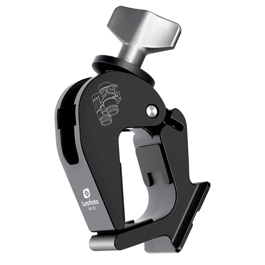 Leofoto BC-02 Universal Binocular Clamp Holder with Arca-Swiss Foot-