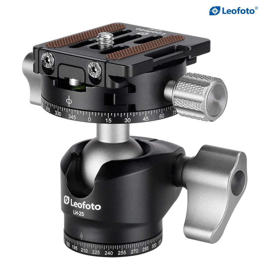 Leofoto LH-25 Low Profile Ballhead-LH-25 + PU-25-