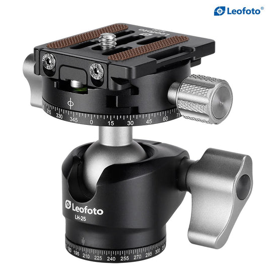 Leofoto LH-25 Low Profile Ballhead-LH-25 + PU-25-
