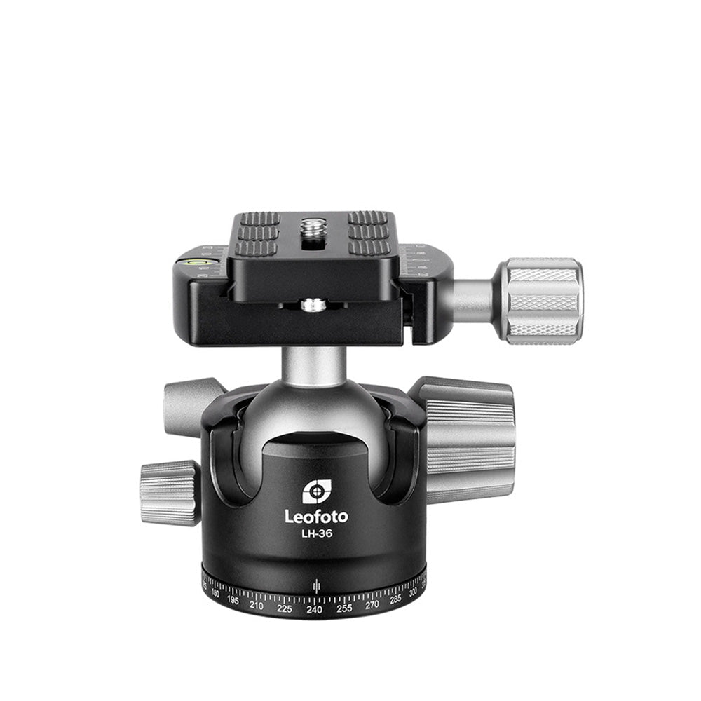 Leofoto LH-36 Low Profile Ballhead-LH-36 | Screw Release Standard-
