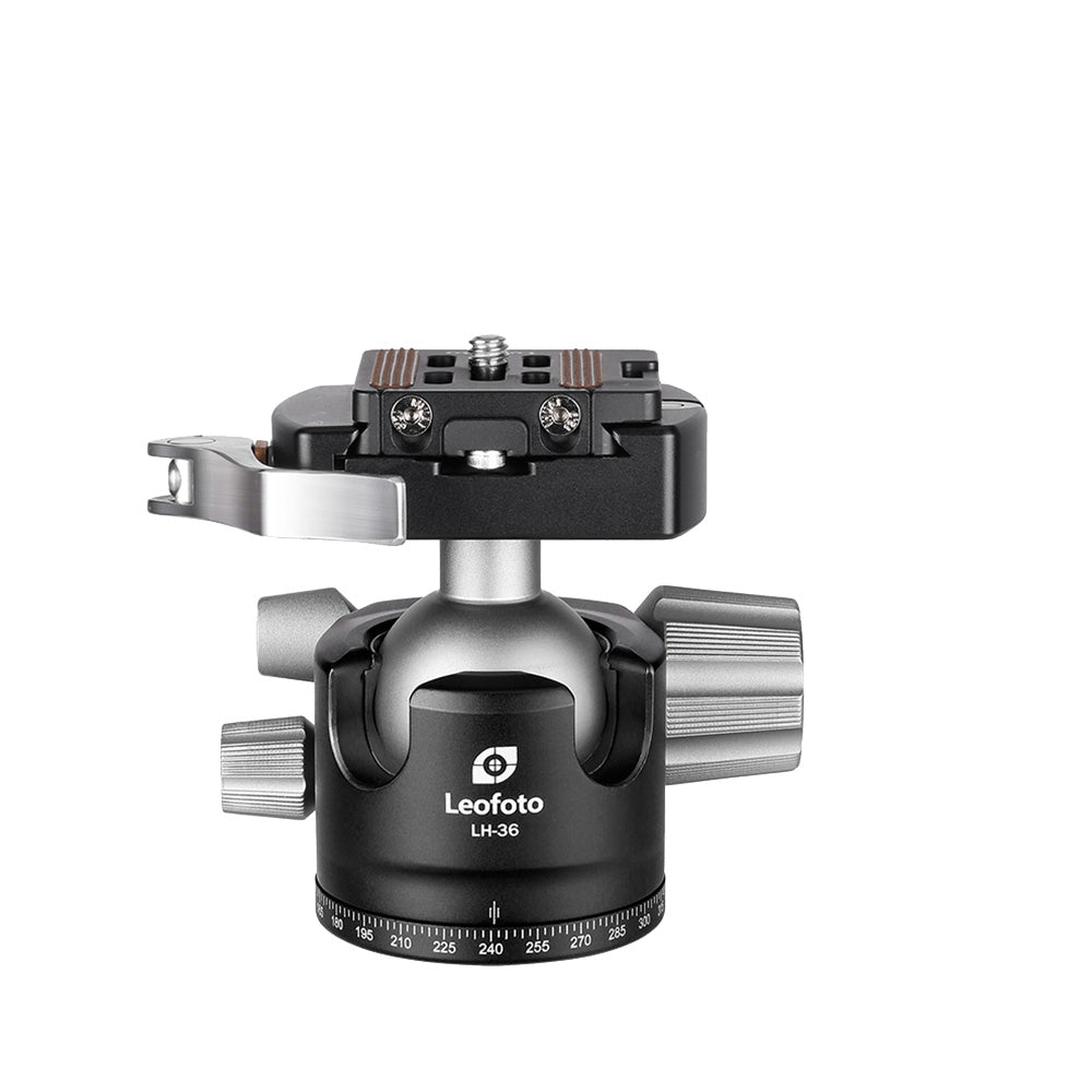 Leofoto LH-36 Low Profile Ballhead-LH-36LR | Lever Release Standard-