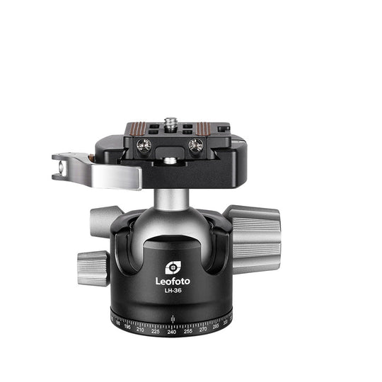 Leofoto LH-36 Low Profile Ballhead-LH-36LR | Lever Release Standard-