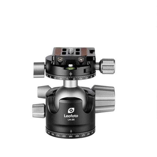 Leofoto LH-36 Low Profile Ballhead-LH-36R | Screw Release Panning-