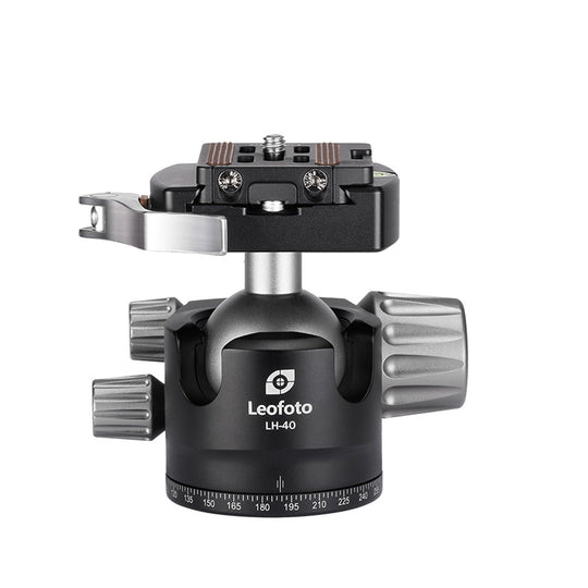 Leofoto LH-40 Low Profile Ballhead-LH-40LR | Lever Release Standard-