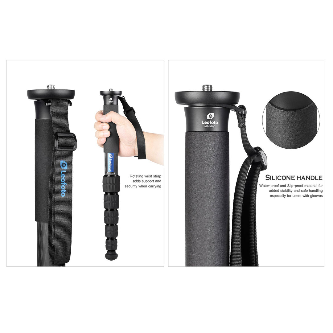 Leofoto MP-326C Carbon Fiber Monopod-