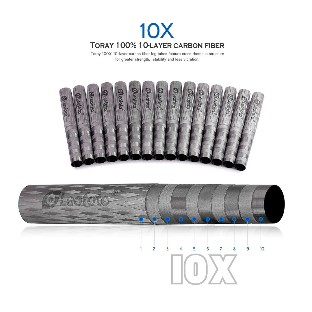 Leofoto MP-326C Carbon Fiber Monopod-
