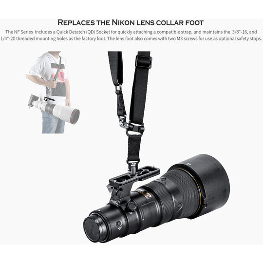 Leofoto NF-01 Replacement Lens Foot For Nikon 70-200mm f/2.8 and 500mm f/5.6-