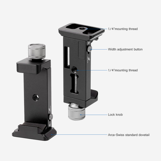 Leofoto PC-90II Smartphone Clamp-