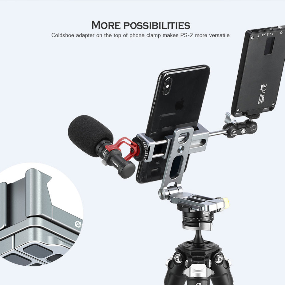 Leofoto PS-2 Folded Phone Stand-