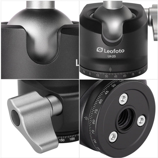 Leofoto Ranger LS-224C + LH-25 Carbon Fiber Tripod Kit  - Landscapegear