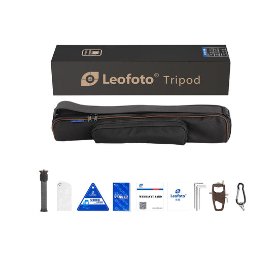 Leofoto Ranger LS-224C + LH-25 Carbon Fiber Tripod Kit  - Landscapegear