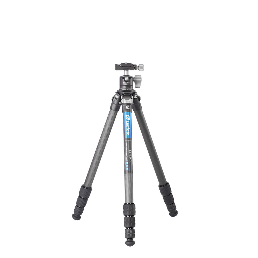 Leofoto Ranger LS-224C + LH-25 Carbon Fiber Tripod Kit  - Landscapegear