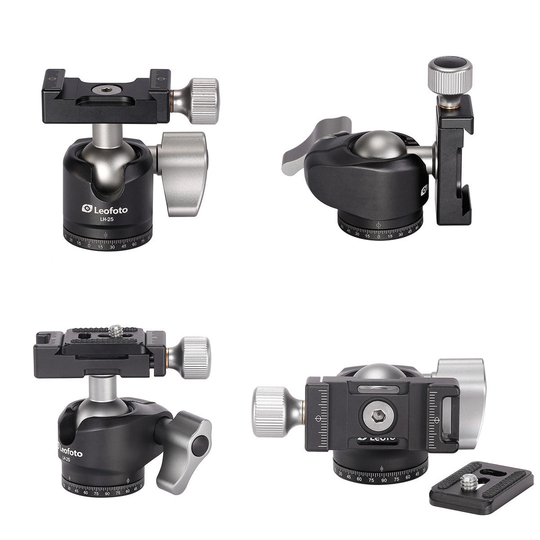 Leofoto Ranger LS-225C + LH-25 Carbon Fiber Tripod Kit-