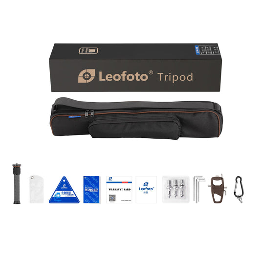 Leofoto Ranger LS-225C + LH-25 Carbon Fiber Tripod Kit-