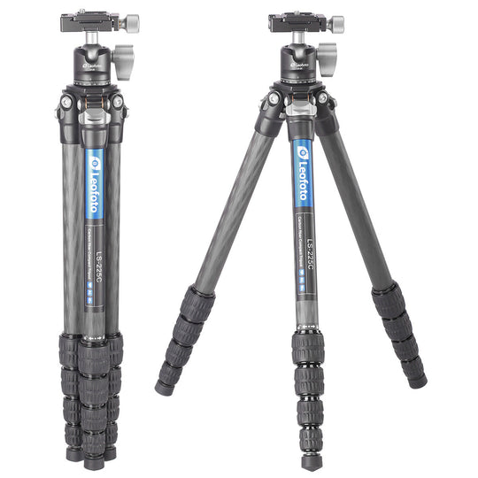 Leofoto Ranger LS-225C + LH-25 Carbon Fiber Tripod Kit-