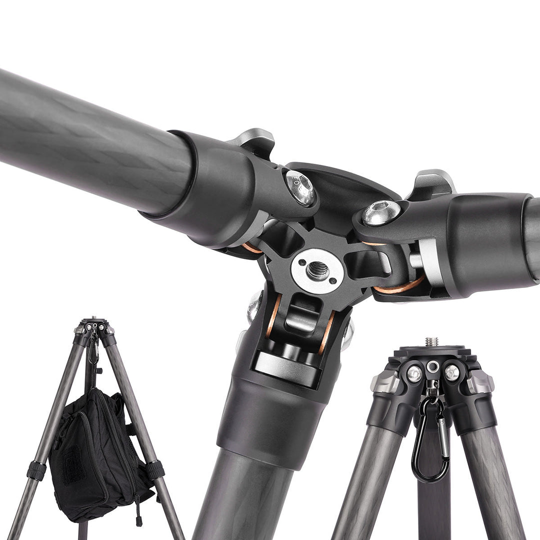 Leofoto Ranger LS-225C + LH-25 Carbon Fiber Tripod Kit-