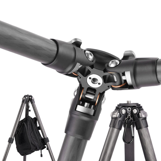 Leofoto Ranger LS-225C + LH-25 Carbon Fiber Tripod Kit-