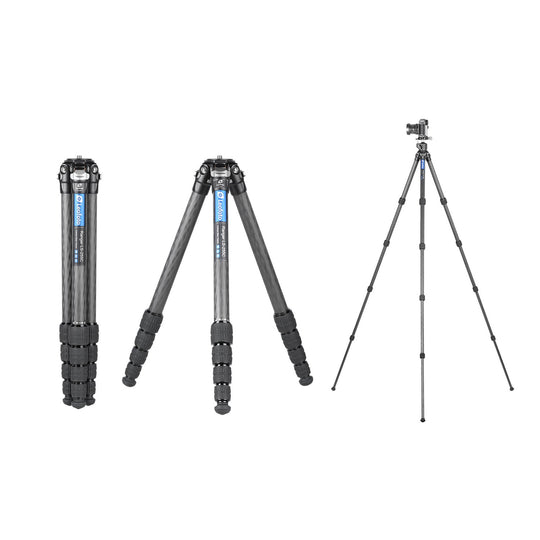 Leofoto Ranger LS-255C + LH-30 Carbon Fiber Tripod Kit-