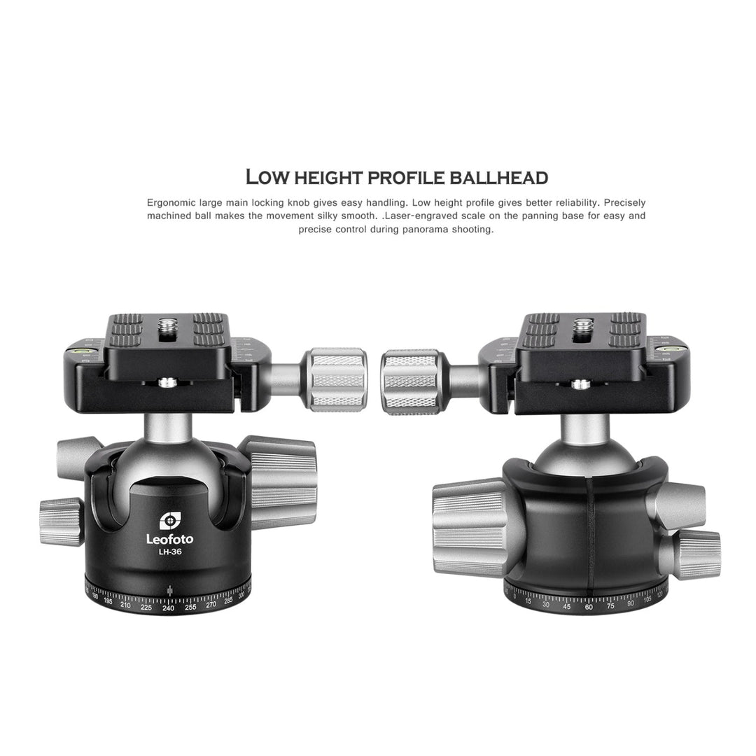 Leofoto Ranger LS-285C + LH-36 Carbon Fiber Tripod Kit-