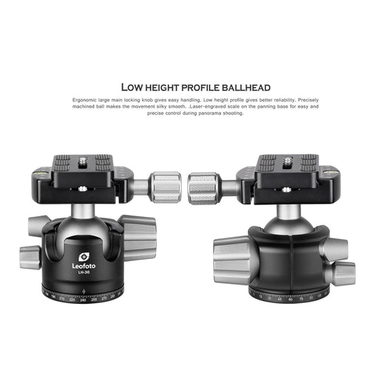 Leofoto Ranger LS-285C + LH-36 Carbon Fiber Tripod Kit-