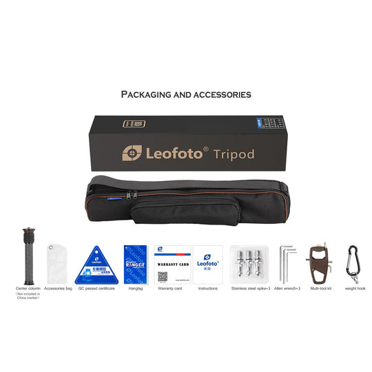 Leofoto Ranger LS-285C + LH-36 Carbon Fiber Tripod Kit-