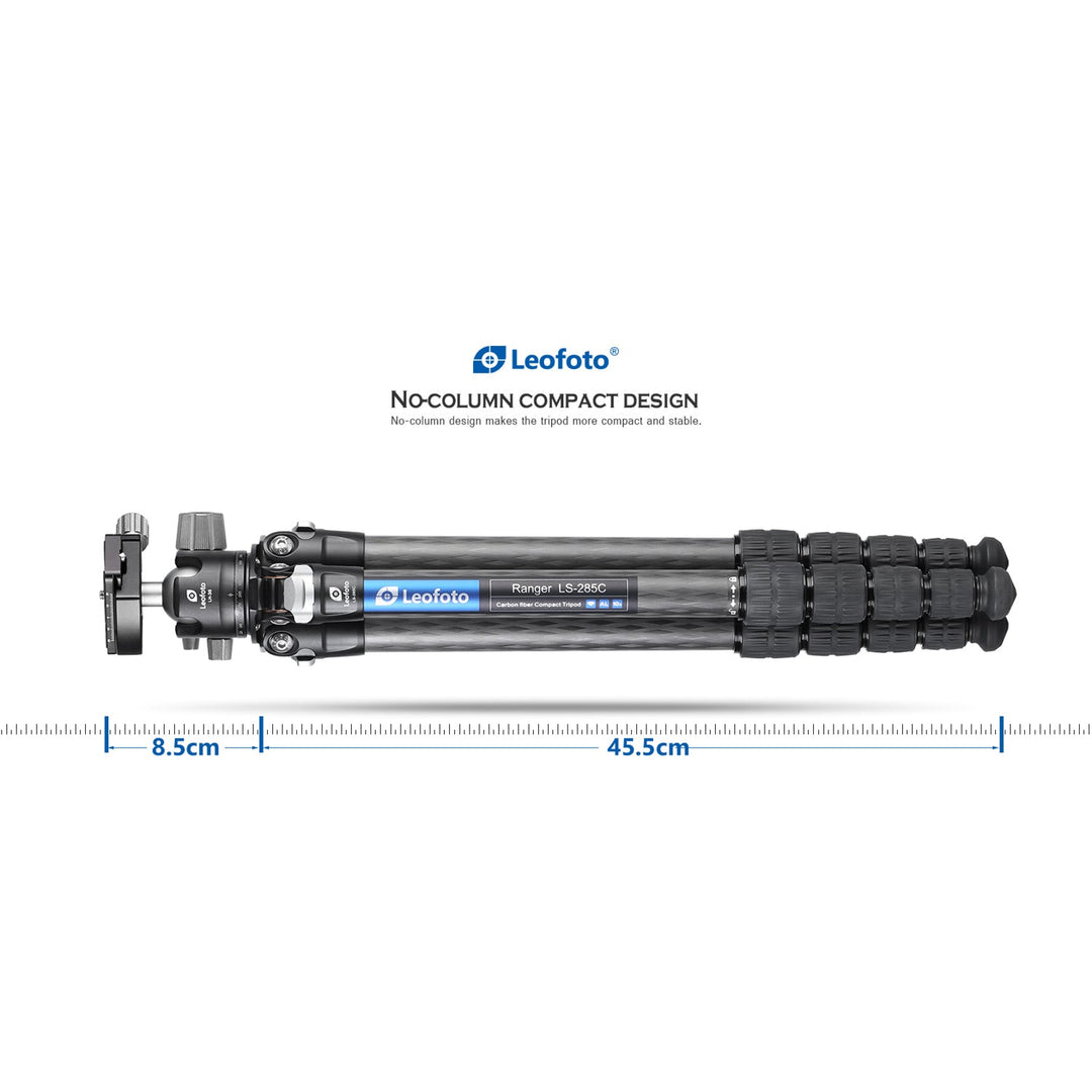 Leofoto Ranger LS-285C + LH-36 Carbon Fiber Tripod Kit-