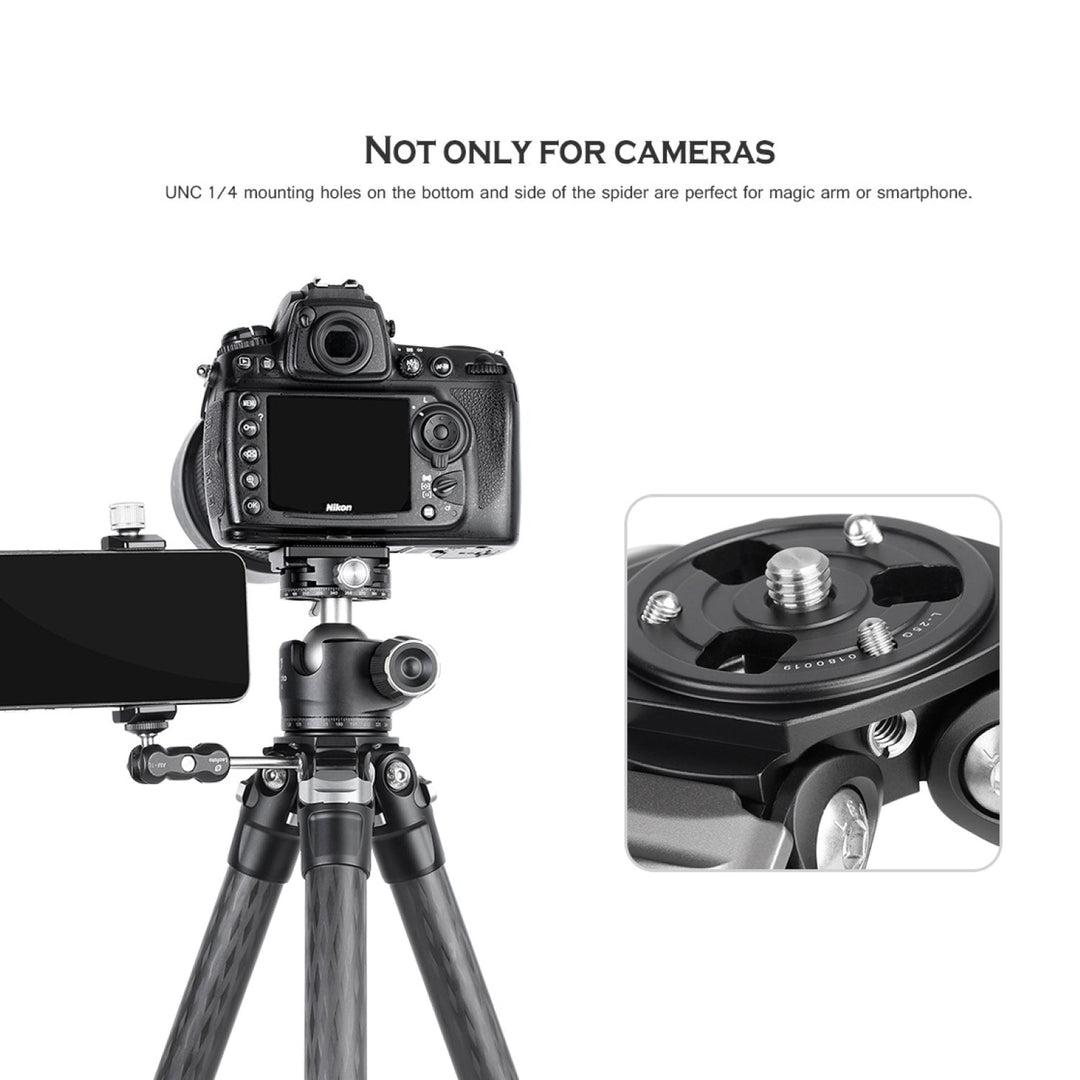 Leofoto Ranger LS-285C + LH-36 Carbon Fiber Tripod Kit-