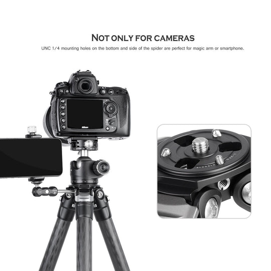 Leofoto Ranger LS-285C + LH-36 Carbon Fiber Tripod Kit-